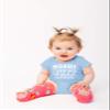 Awkward Moment Your Mom Sniffs Your Butt - Funny Baby Essentials Bodysuit - Baby Boy Clothes (12 Months, Light Blue) view 3
