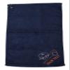 Mato & Hash Custom Baseball Towels, Sports Towels, Personalized Baseball Towels for Teams - Helmet & Bat - 10PK Navy CE6900Baseball S1 view 2