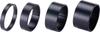 BBB BHP-36 506296 LIGHTSHPACE Bicycle Headset Parts, 1-1/8, 5/10/15/20mm, Set of 4, Matte Black view 2