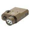 Sightmark LoPro Combo Flashlight (Visible and IR) with Green Laser Sight, Dark Earth view 1