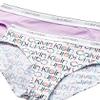 Calvin Klein Girls Modern Cotton 2 Pack Bikini 2 Pack - Ck Logo White Large view 2