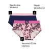 Calvin Klein Girls Modern Cotton 2 Pack Bikini 2 Pack - Ck Logo White Large view 3