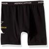 Calvin Klein Kids Boys' Modern Cotton Boxer Brief Underwear 2-Pack, Heather Grey/Black, Large view 2