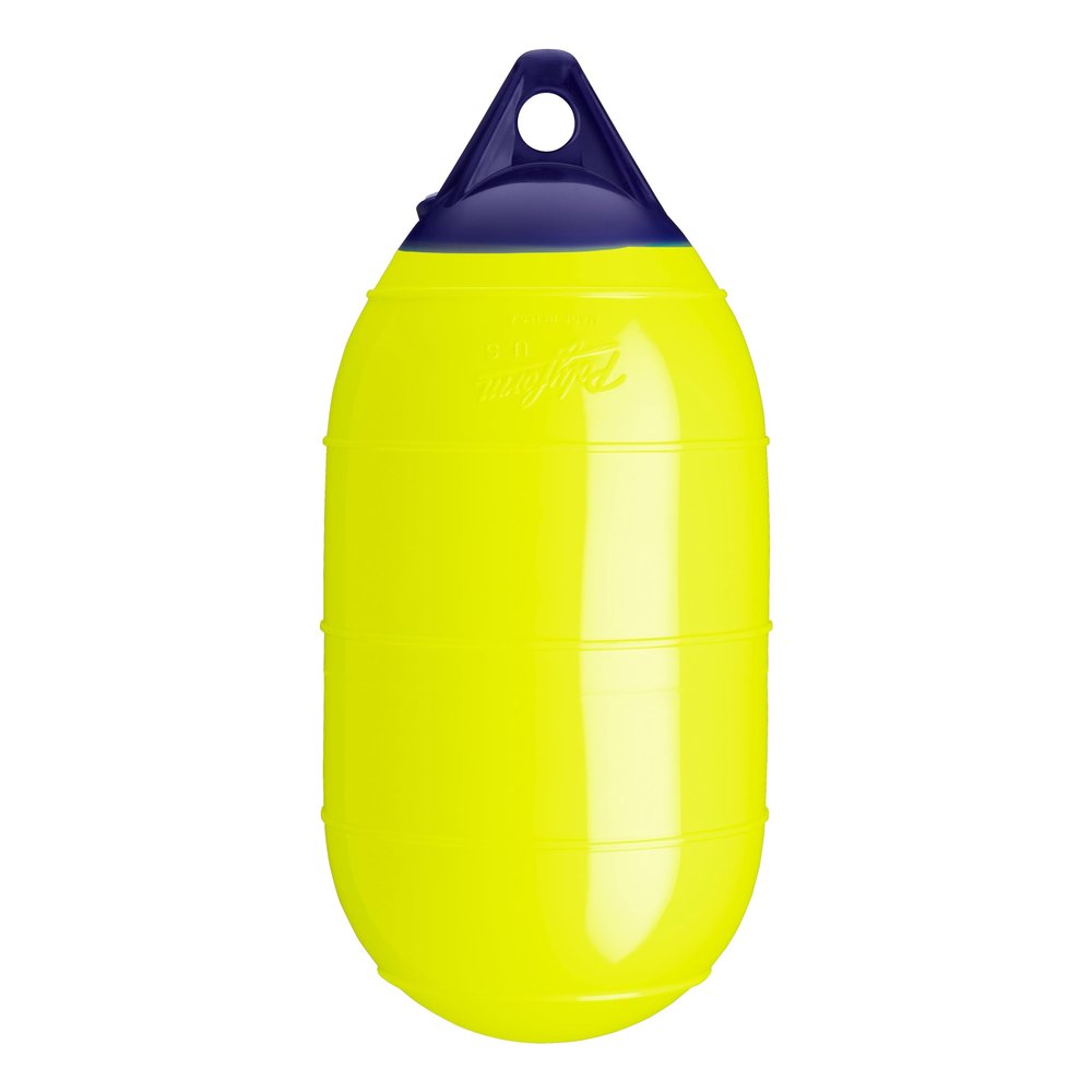 Polyform LD-Series Low Drag Buoy LD-1 Standard Blue Ropehold - Saturn Yellow
