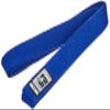 FUJI  Premium Pearl Weave BJJ Belt, Cotton-Blend Jiu-Jitsu Gi Belt, 1.5 Inches Wide, Blue view 1