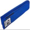 FUJI  Premium Pearl Weave BJJ Belt, Cotton-Blend Jiu-Jitsu Gi Belt, 1.5 Inches Wide, Blue view 3