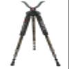 BOG Havoc Camo Tripod Shooting Rest with Lightweight Aluminum Construction, High Density Foam Grips, Twist-Style Lock Legs, and Universal Shooting Rest Head for Hunting, Shooting, and Outdoors view 1