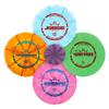 Dynamic Discs Prime Burst 4-Disc Golf Starter Set | Includes Putter, Midrange, Fairway & Driver + Mini Marker | Golf Discs Set for Beginners | 170-176g | Beginner Pack for Amateurs view 1