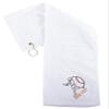 Mato & Hash Custom Baseball Towels, Sports Towels, Personalized Baseball Towels for Teams - Player & Ball - 10PK White CE6900Baseball S5 view 1