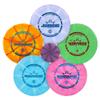 Dynamic Discs Prime Burst 5 Disc Golf Set | Includes Putter, Midrange, 2X Fairway & Driver + Mini Marker | Disc Golf Accessories for Beginners | 170-176g | Beginner Pack for Amateurs view 1