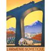 Wee Blue Coo Travel Armenia Soviet Ussr Rail Evinia Unframed Wall Art Print Poster Home Decor Premium view 1