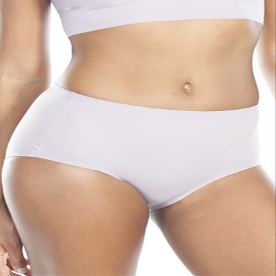 Ahh By Rhonda Shear Women's Lightweight Brief, Rose Smoke, Extra Large