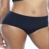 Ahh By Rhonda Shear Women's Plus Size Lightweight Brief, Black, 1X view 1