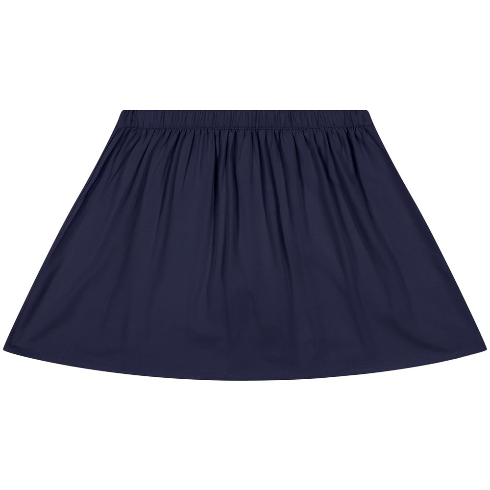 Nautica girls School Uniform Soft Touch Scooter Skirt, Navy, 6 US