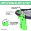 GoSports SLAMMO PRO Game Set - New and Improved PRO Set with 3 PRO Balls, Pump and Carrying Case view 2