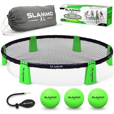 GoSports Slammo XL Game Set | Huge 48" Net | Great for Beginners, Younger Players or Group Play