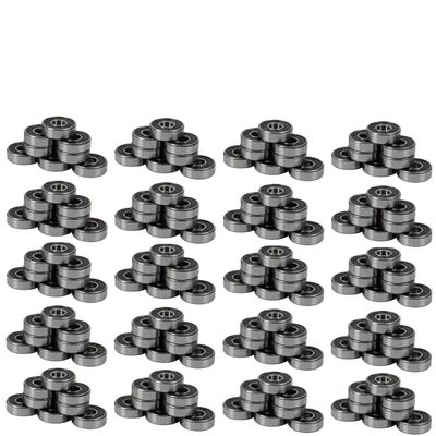 Bullseye Skateboard Bearings ABEC 5 Rated - 160 Chrome Serviceable Ball Bearings