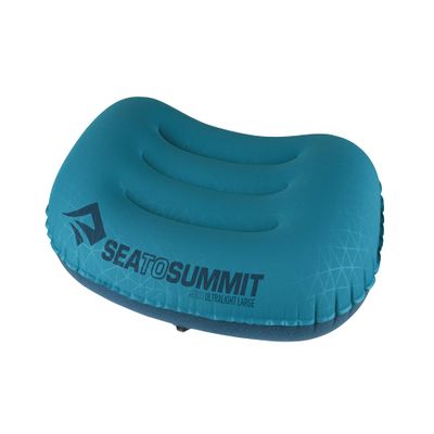 Sea to Summit Aeros Ultralight Inflatable Camping and Travel Pillow, Large, Aqua