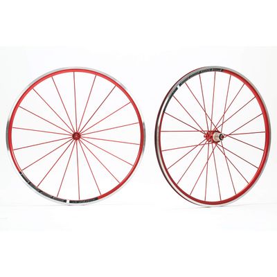 Avedio Wheel RS25 Front and Rear Set Rim/Spoke/Hub: Red/Red 70530