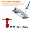ROYMADE Golf Putter Weights 2pcs 5g/10g/15g/20g/25g/30g/35g/40g/45g with Red Wrench Kit Replace for Scotty Cameron Putters view 3