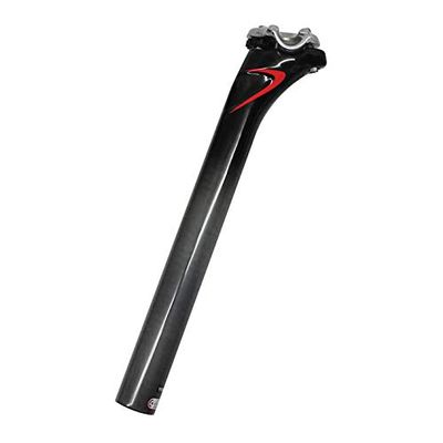Avedio 70776 Carbon Sheet Pillar, Venus 31.6, Offset 0.6 inches (15 mm), 11.8 inches (300 mm), Red