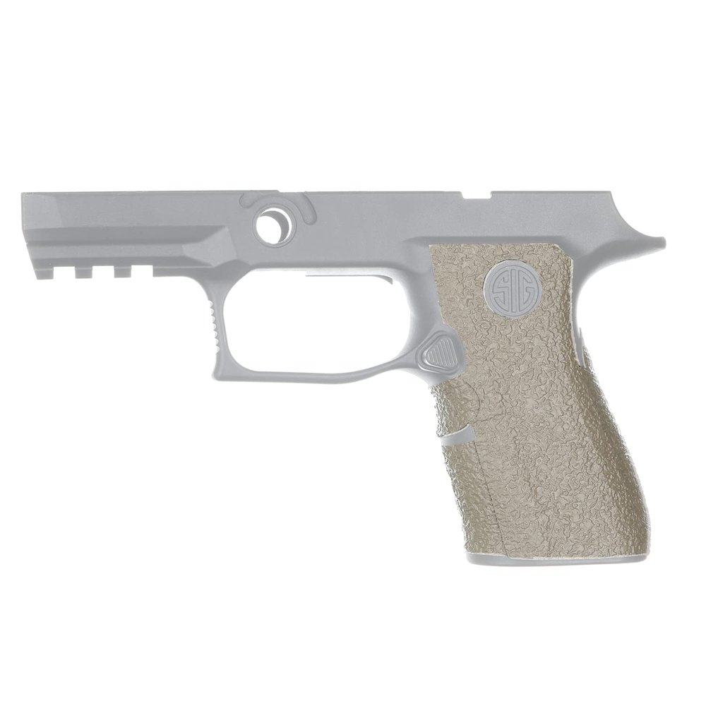 TALON Grips - Adhesive Grip for Sig Sauer P320 XCompact - Made in the USA - Easy Installation, Ultra-Thin, Superior Traction, Performs in All Conditions (Rubber-Moss)