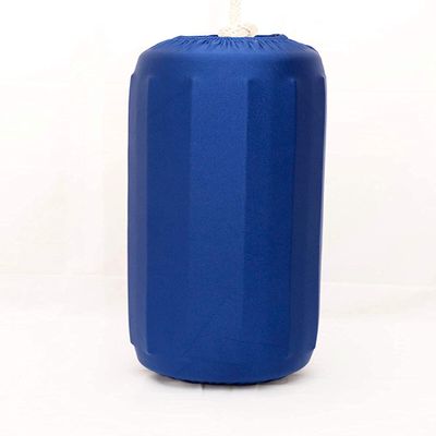 Bumper Buddies Boat Fender Cover (2 per pkg) Fits Taylor Made Big B#4 (12" x 34") Center Rope Tube Marine Fender by Kansas Creations (Navy)