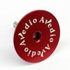 Avedio Lightweight Aluminum Top Cap with Integrated Logo Red 70631 view 1