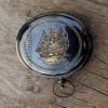 Collectible Marine Antique Brass Ross London Push Button Compass Nautical Working Compass Gift view 2