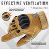Glove Station Tactical Gloves for Men  Touchscreen Utility Gear with Hard Knuckle Protection Used in Motorcycle, Airsoft, Combat, Police, Shooting & Outdoor Work Tan Medium view 3