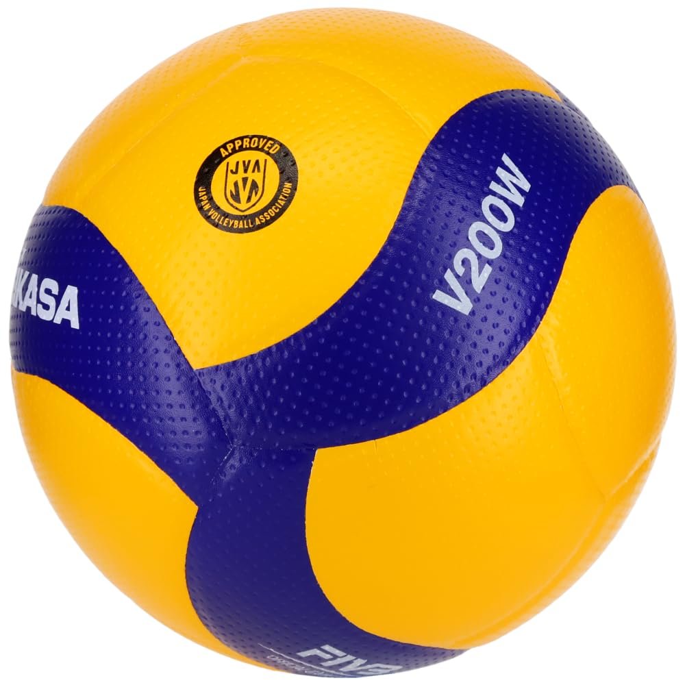 Mikasa V200W-VV Volleyball Blue/Yellow 5