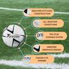 Precision Unisex-Youth 370 Fusion Lite Football, White/Black, 370gms view 4