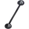 Smiffys Inflatable Dumbbell, Black 120cm/47in, Circus Fancy Dress, Comedy Dress Up Accessories view 1