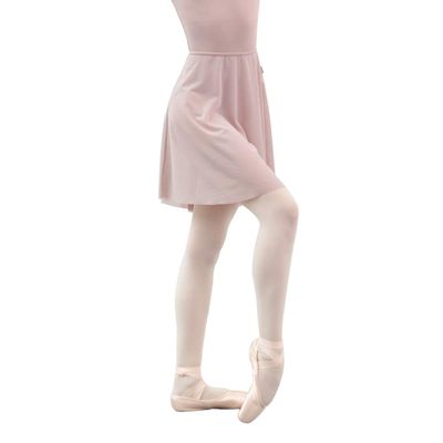 118143002 Baiwu Mesh Pull on Long Ballet Skirt Girls Basic Dance Skirt (M 165, Light Coffee)