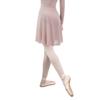 118143002 Baiwu Mesh Pull on Long Ballet Skirt Girls Basic Dance Skirt (M 165, Light Coffee) view 2