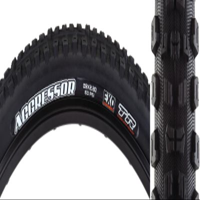 Maxxis Aggressor Tire - 29 x 2.3, Tubeless, Folding, Black, Dual, EXO