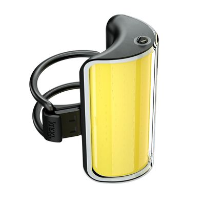 Knog Mid Cobber Rear Bike Light - USB Rechargeable Bike Tail Light - 330 Visibility , 170 Lumen Brightness, Up to 100 Hour Runtime, IP67 Waterproof - Secure Quick-Release Bike Rear Light