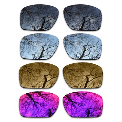 ToughAsNails Set of 4 Polarized Replacement Lenses for Oakley Big Taco Pack-BSBM3