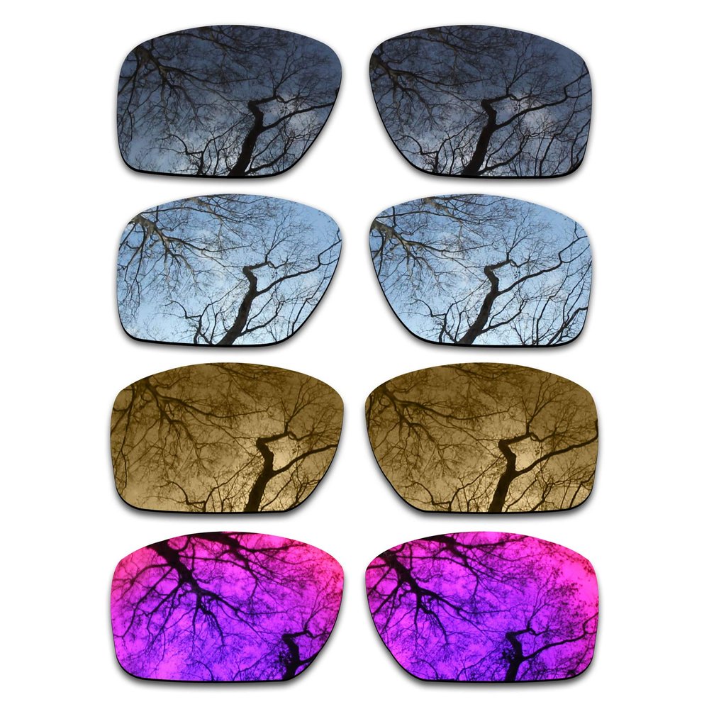 ToughAsNails Set of 4 Polarized Replacement Lenses for Oakley Big Taco Pack-BSBM3