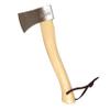 Prandi Yankee Hatchet 1.32lb Head - Hickory Handle 14.97in with Leather String - Ideal for Camping, Travel and Bushcraft - Made in Italy view 1
