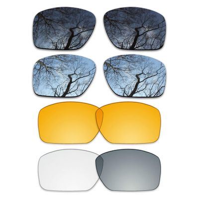 ToughAsNails Set of 4 Replacement Lenses for Oakley Big Taco Pack-BSHP6