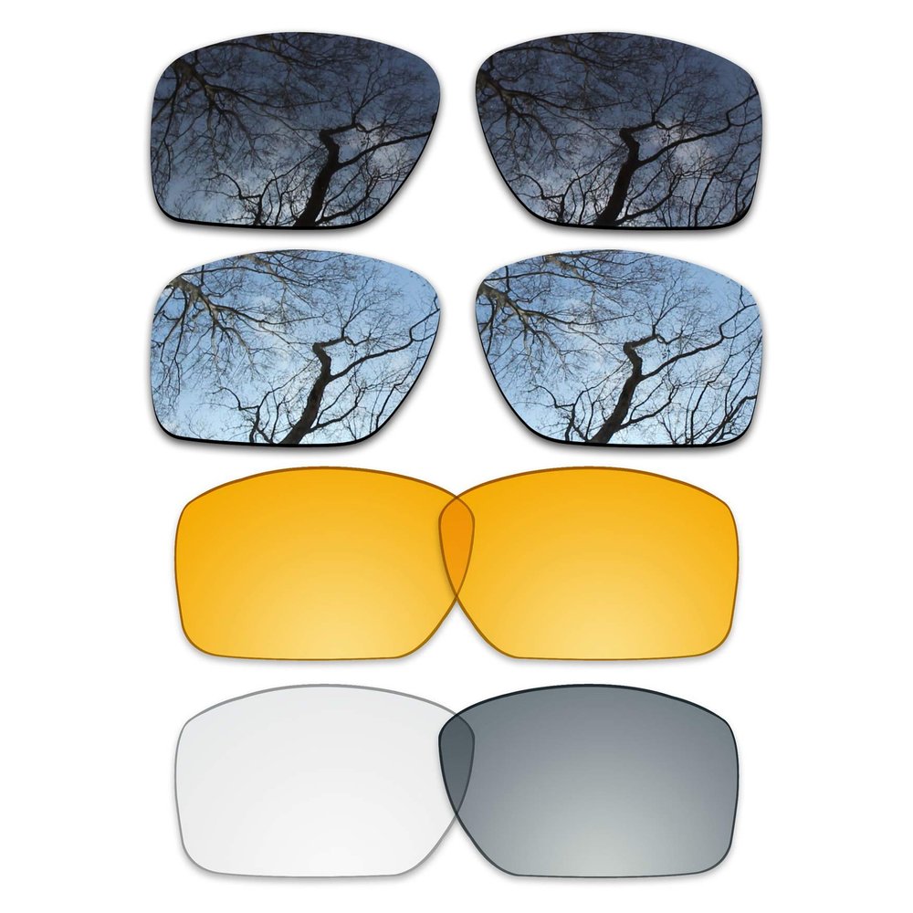 ToughAsNails Set of 4 Replacement Lenses for Oakley Big Taco Pack-BSHP6