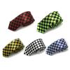 2"*57" Ties for Man Classic Checks Necktie Red Green Yellow White Blue (A3) view 1