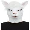Smiffys 50879 Llama Latex Mask, Men, White view 1
