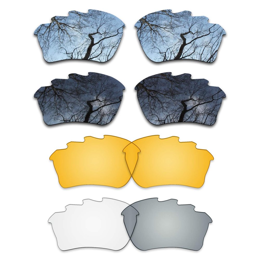 ToughAsNails Set of 4 Replacement Lenses for Oakley Half Jacket XLJ Vented Pack-BSHP6