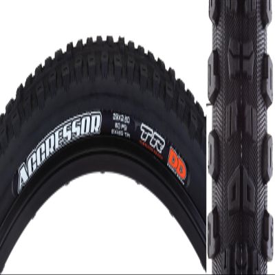 Maxxis Aggressor Tire - 29 x 2.3, Tubeless, Folding, Black, Dual, DD