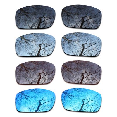 ToughAsNails Set of 4 Polarized Replacement Lenses for Oakley X Squared Pack-BSBI1