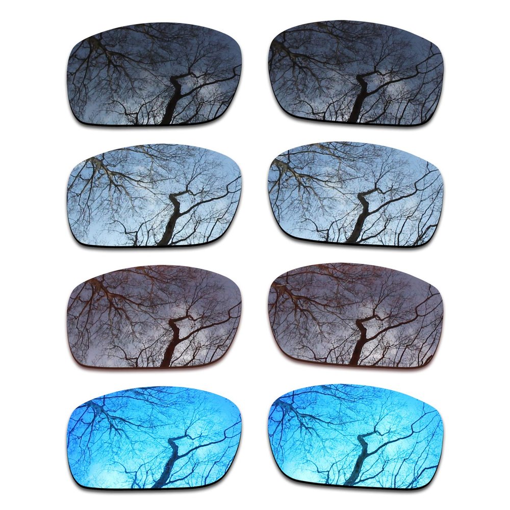 ToughAsNails Set of 4 Polarized Replacement Lenses for Oakley X Squared Pack-BSBI1