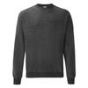 Fruit of the Loom 62202 Men's Classic Set-In Sweatshirt - DARK HEATHER - L view 1