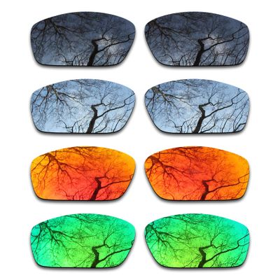 Set of 4 Polarized Replacement Lenses for Oakley Splinter Pack-BSFE2